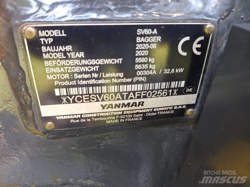 Yanmar SV 60 小型挖掘机