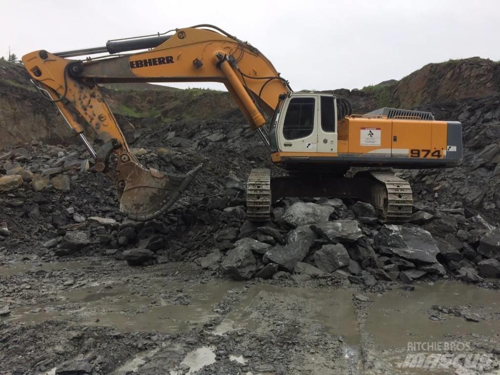 Liebherr R 974 C 履带挖掘机