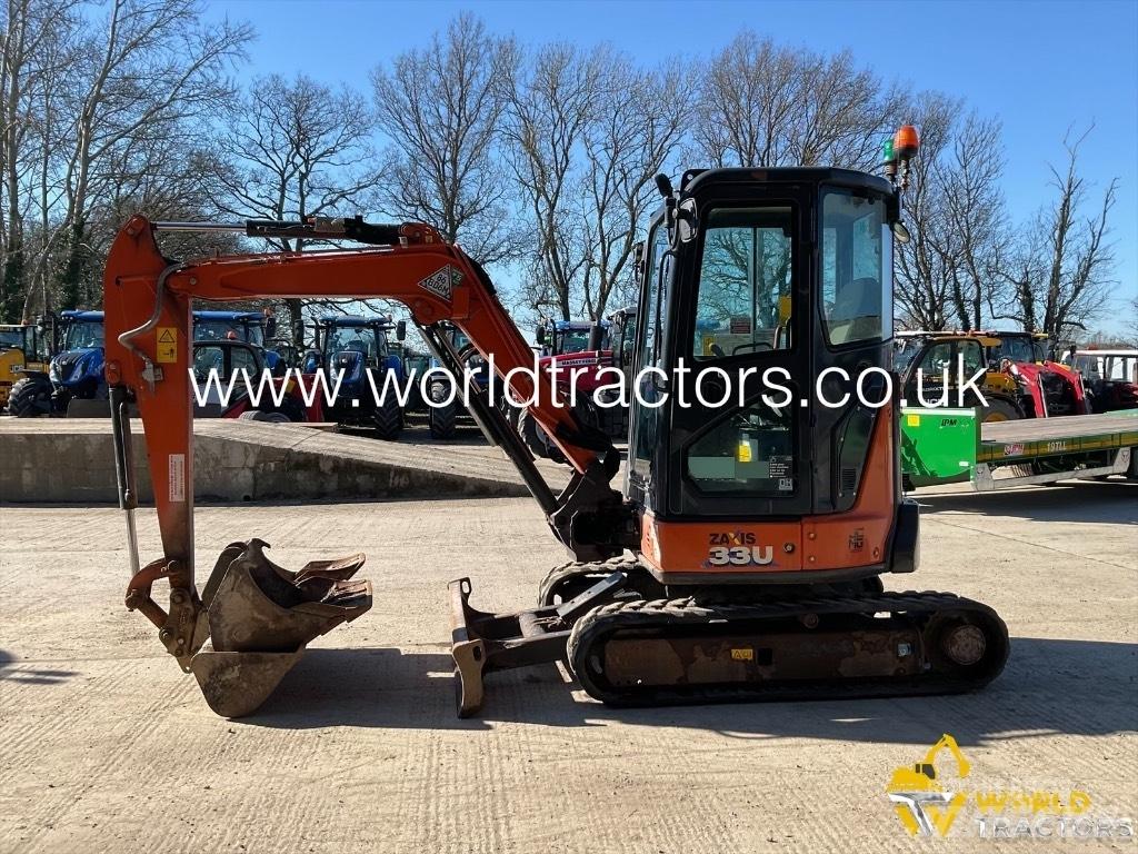 Hitachi ZX 33 U 小型挖掘机
