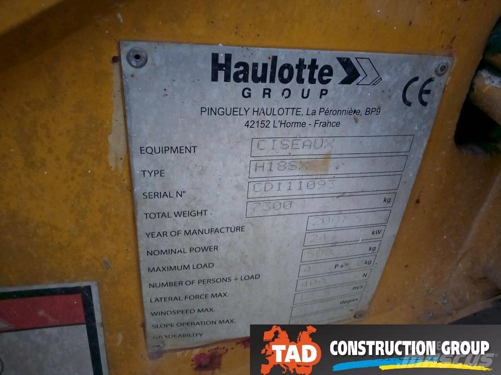 Haulotte H 18 SX 剪叉式升降机