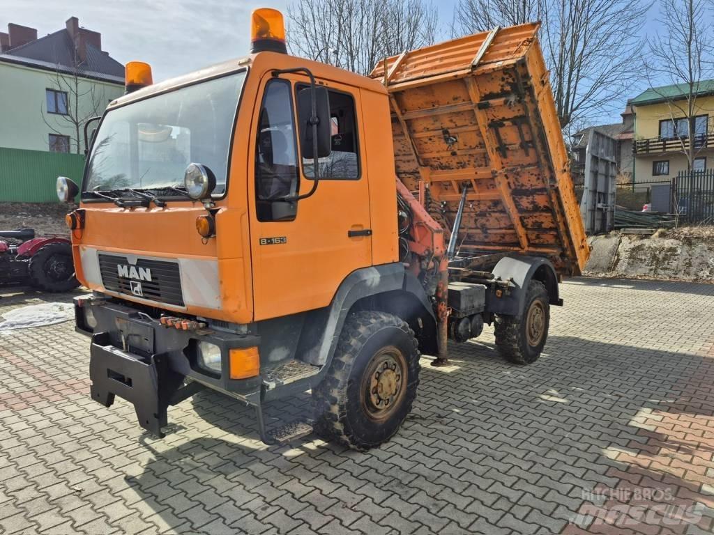 MAN 8 163 Wywrotka 自卸式货车