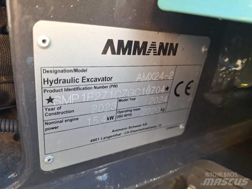 Ammann AMX24-2 小型挖掘机