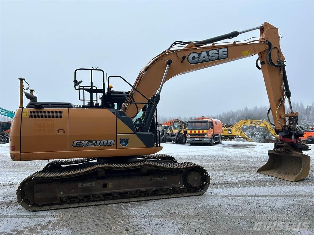 CASE CX210D 履带挖掘机