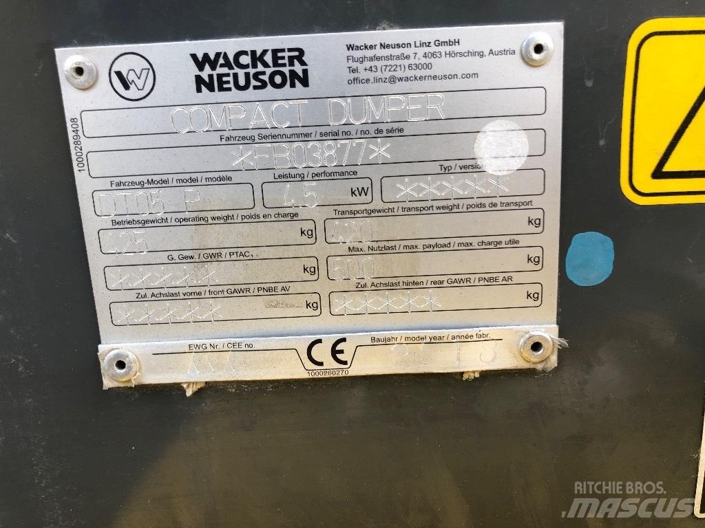 Wacker Neuson DT 05 履带式自卸车