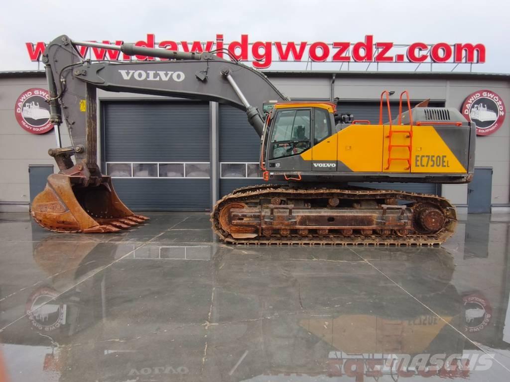 Volvo EC750EL 履带挖掘机