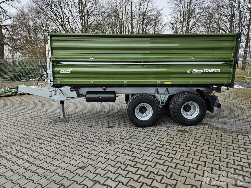 Fliegl TDK 140 FOX 高栏拖车