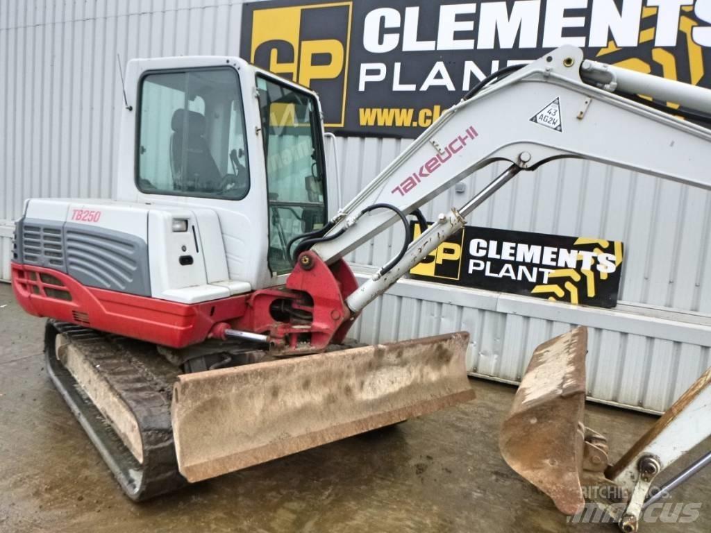Takeuchi TB250 小型挖掘机