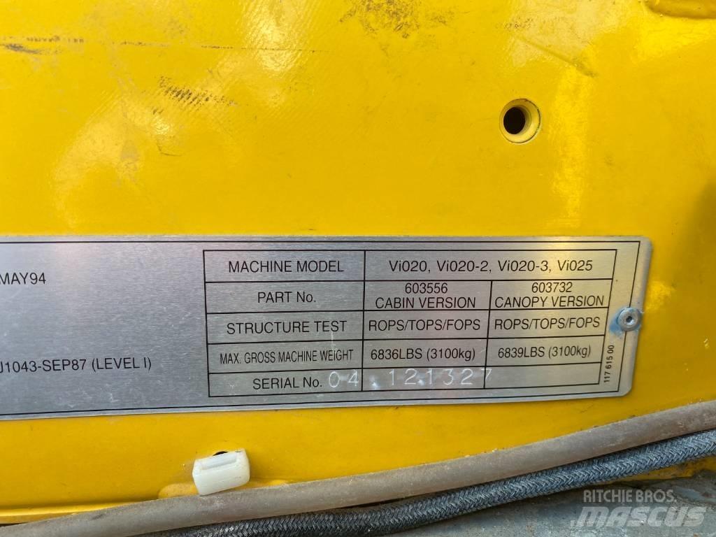 Yanmar Vio 25 小型挖掘机