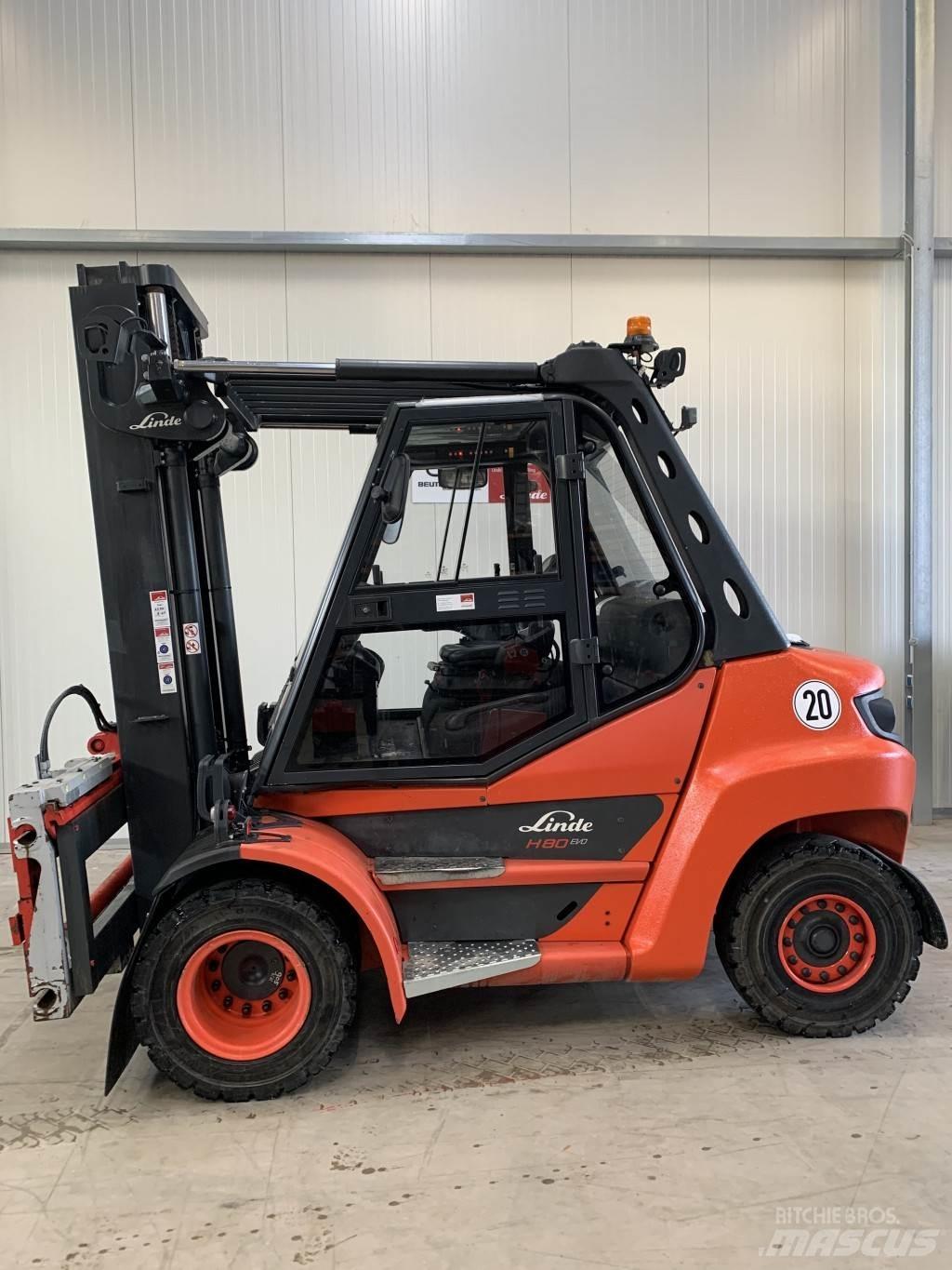Linde H80D 柴油叉车