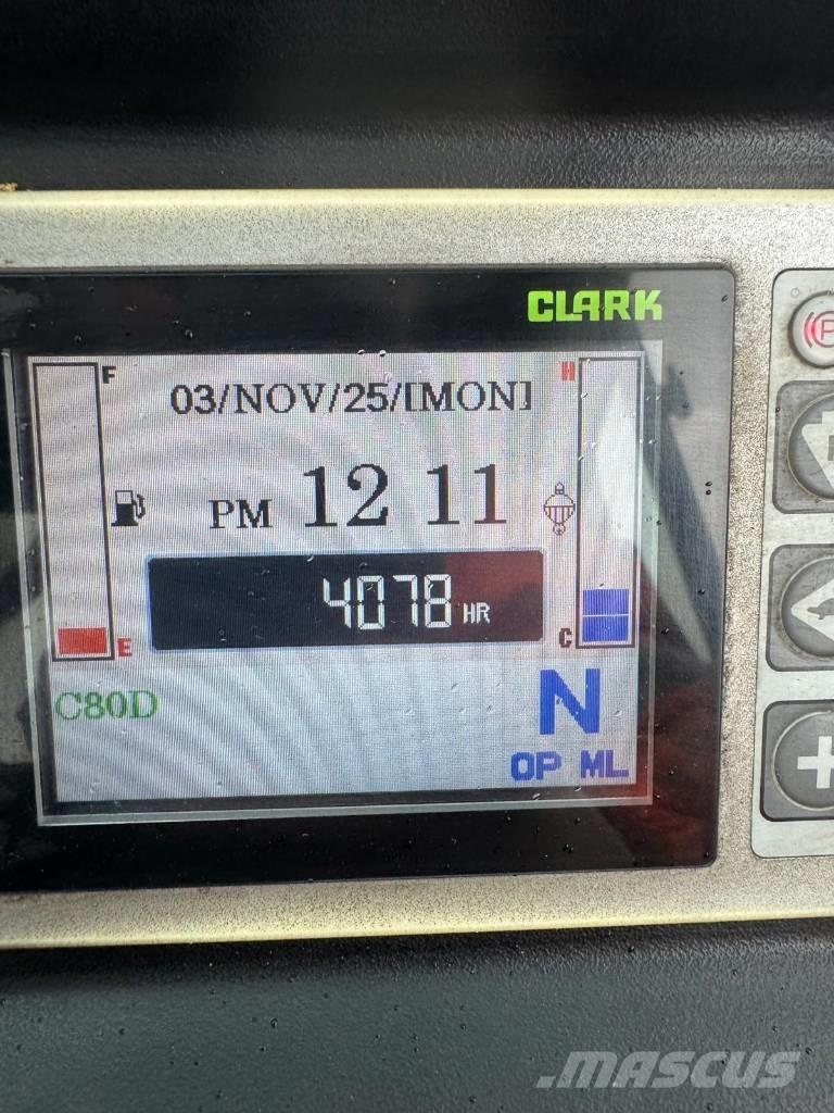 Clark C 80 D 柴油叉车