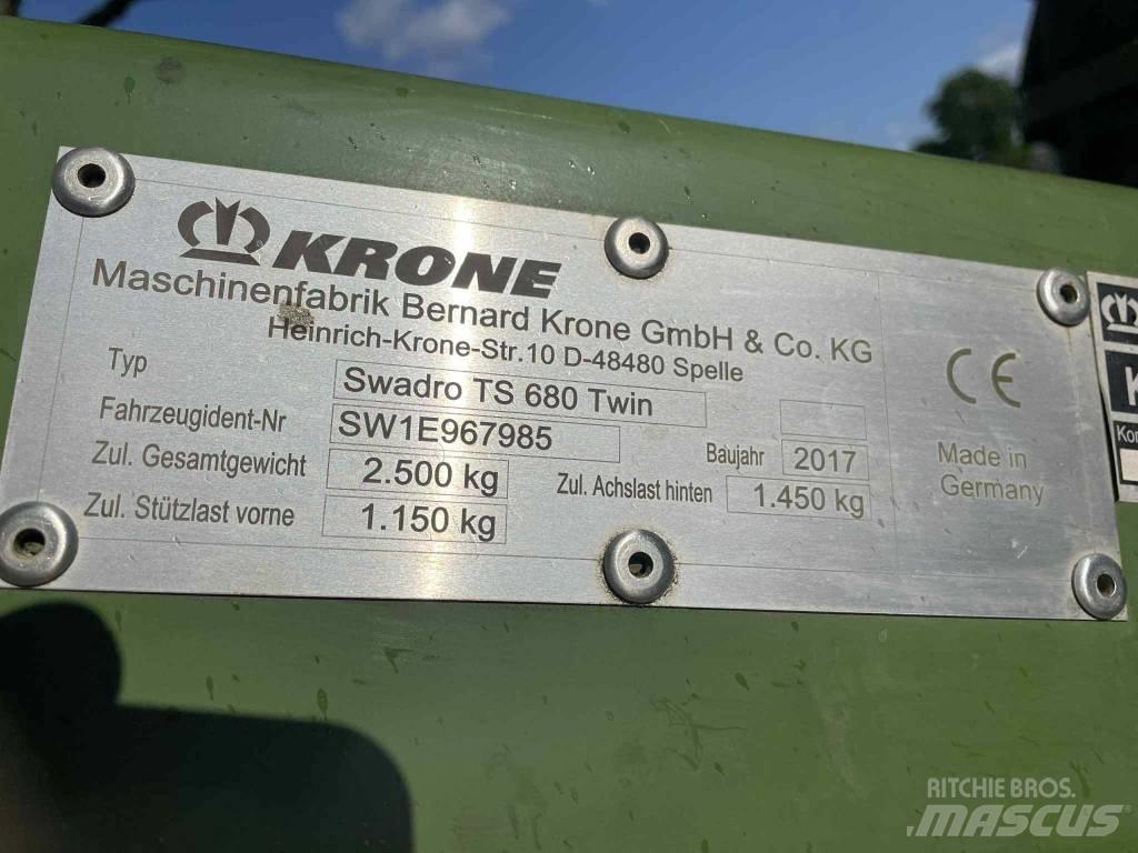 Krone Swadro TS 680 料堆整形机
