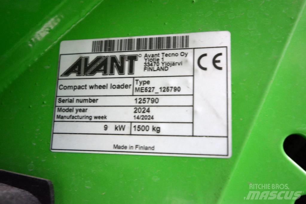 Avant e527 小型装载机