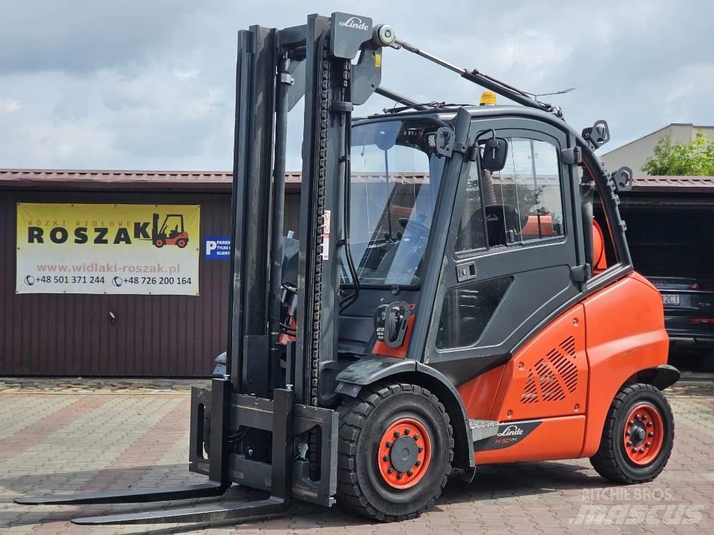 Linde H50T-02 天然气叉车