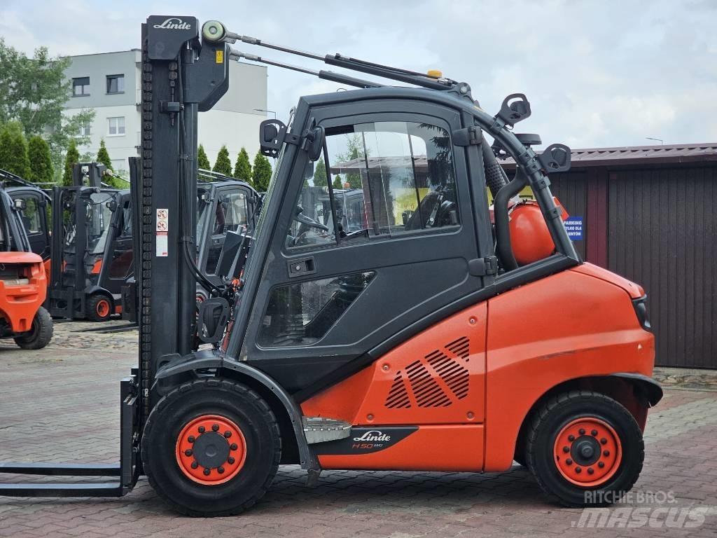 Linde H50T-02 天然气叉车
