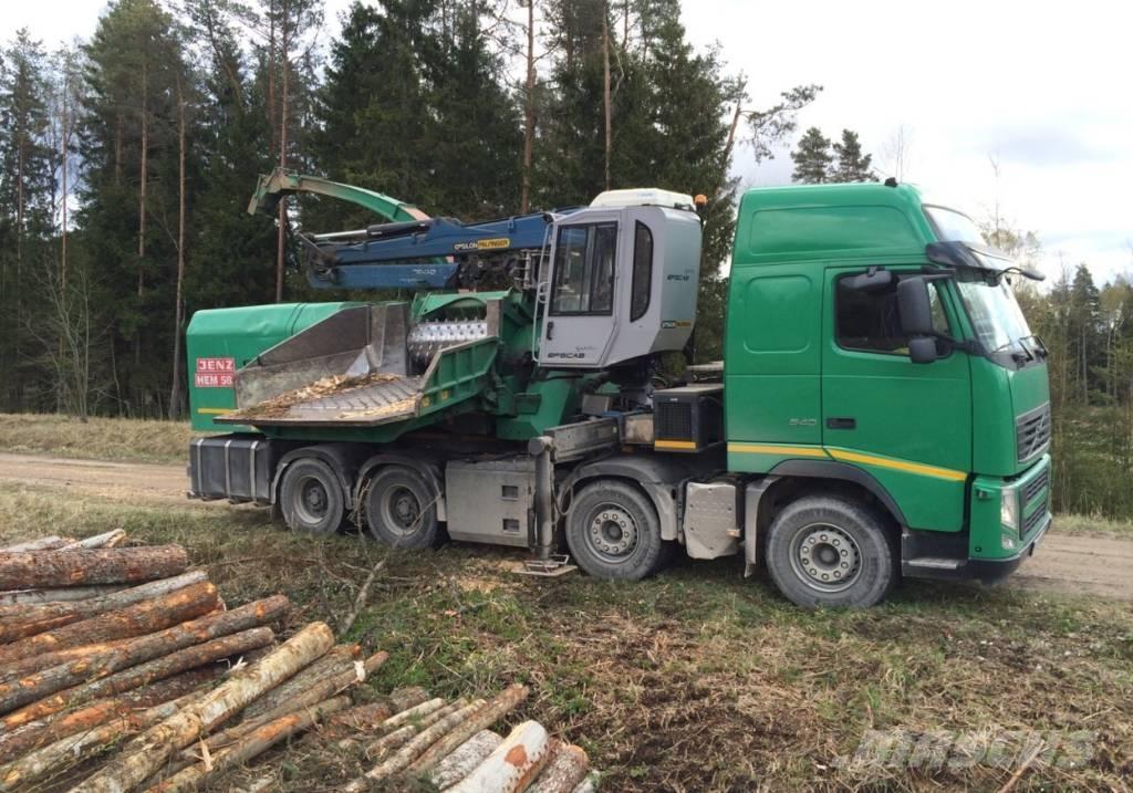 JENZ HEM 582 DQ 木材削片机