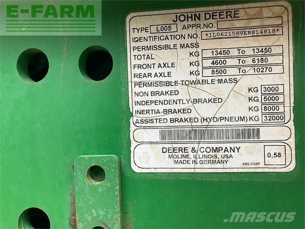 John Deere 6215r 拖拉机/农用车