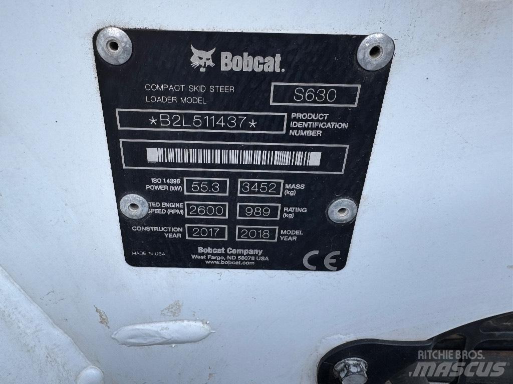 Bobcat S630 滑移装载机