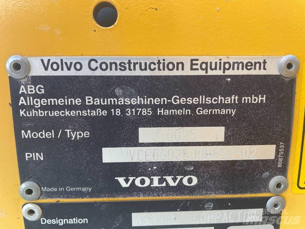 Volvo DD 25 W 双轮压路机