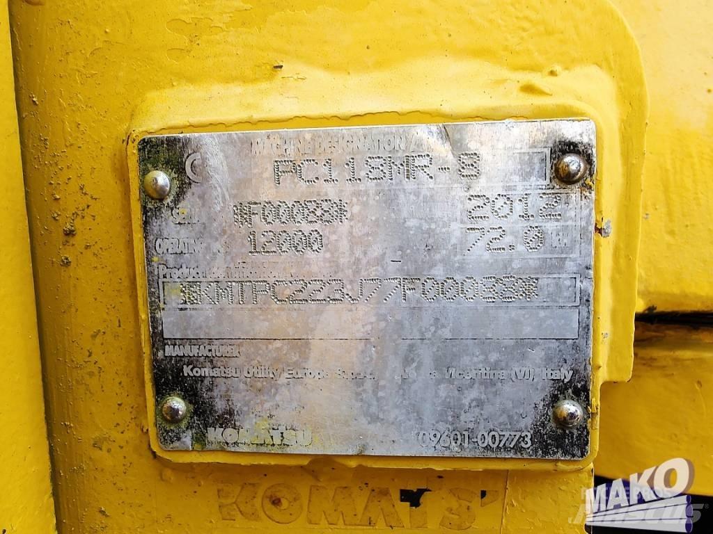 Komatsu PC 118 MR-8 履带挖掘机