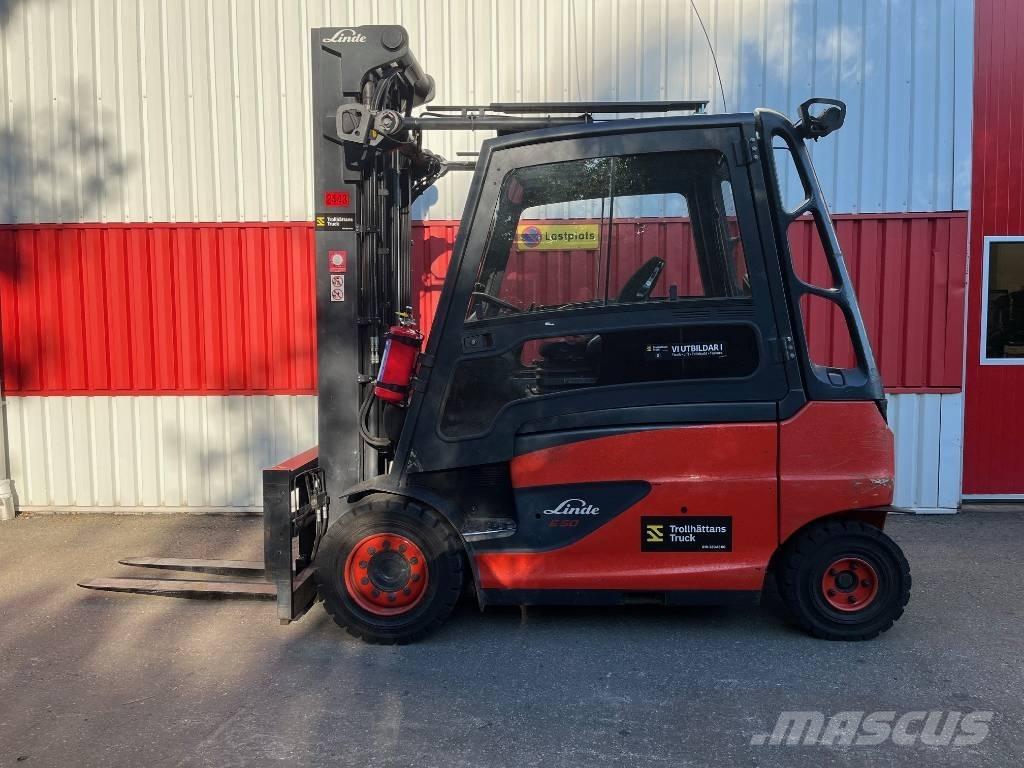 Linde E50HL-01/600 电动叉车