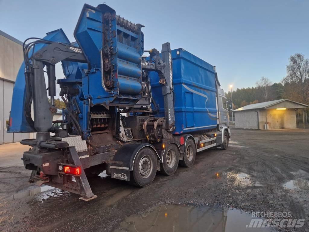 Scania R 580 LB 木材削片机
