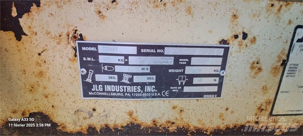 JLG 3394RT 剪叉式升降机