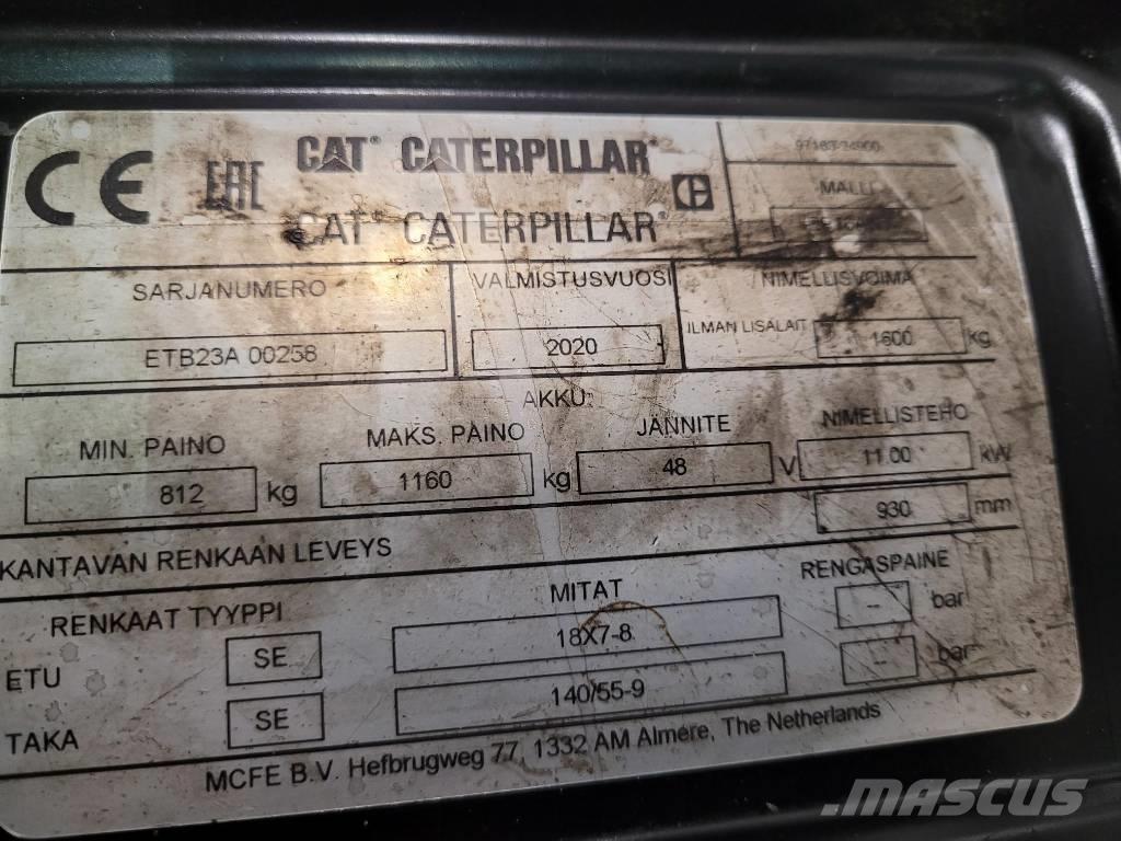 CAT EP16 ANT 电动叉车