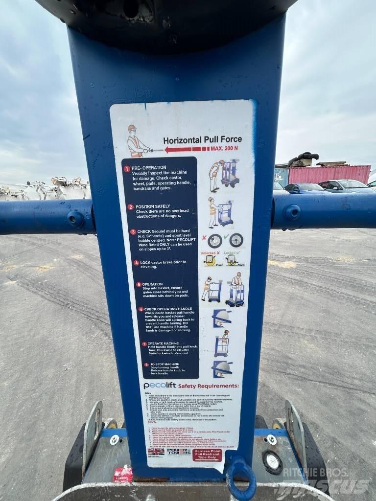  PECOLIFT Pecolift 便携桅杆式升降平台