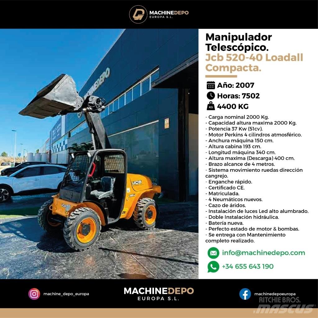 JCB 520-40 电动叉车