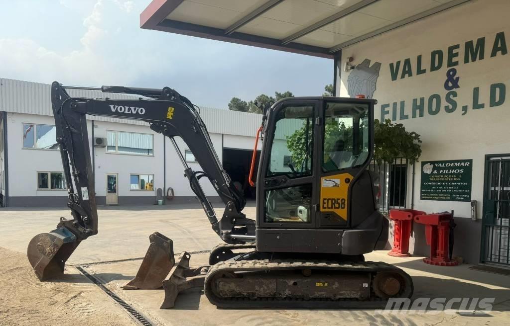 Volvo ECR 58 F 小型挖掘机