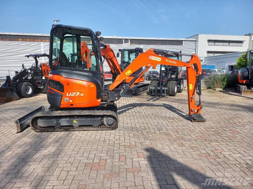 Kubota U 27-4 小型挖掘机