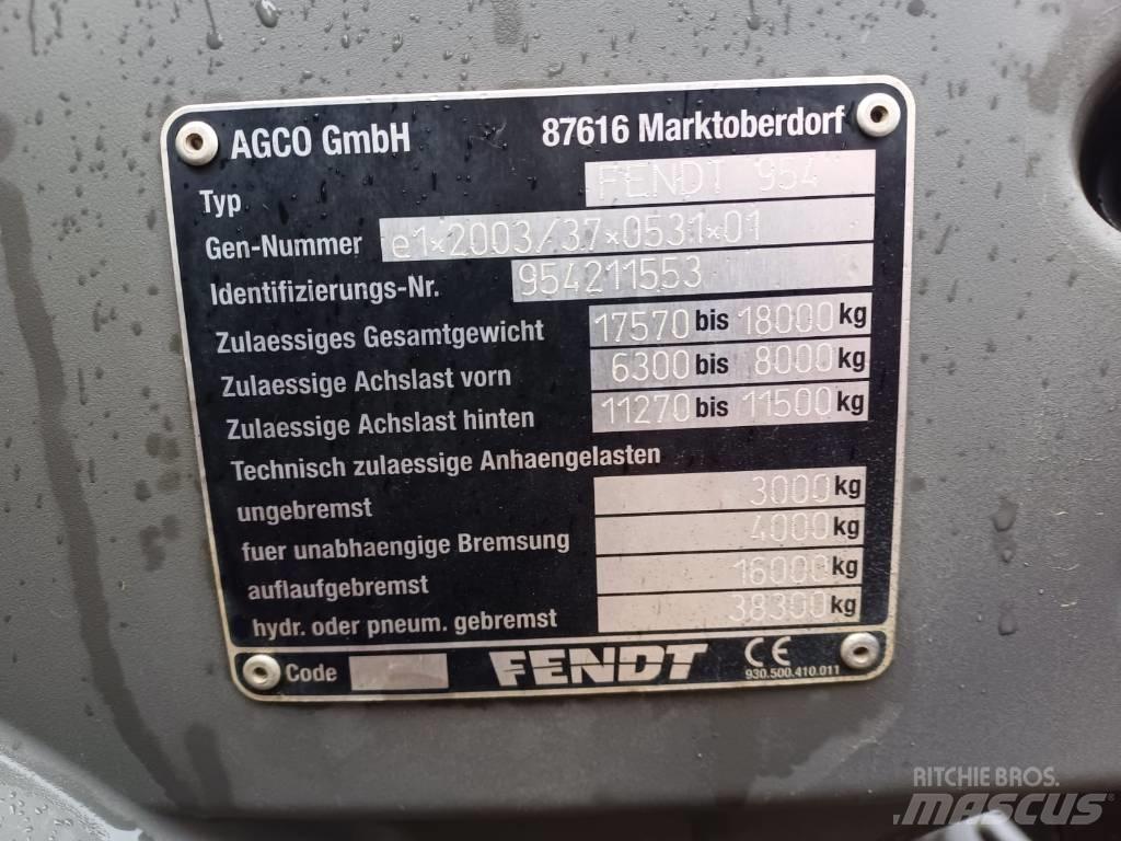 Fendt 939 拖拉机/农用车