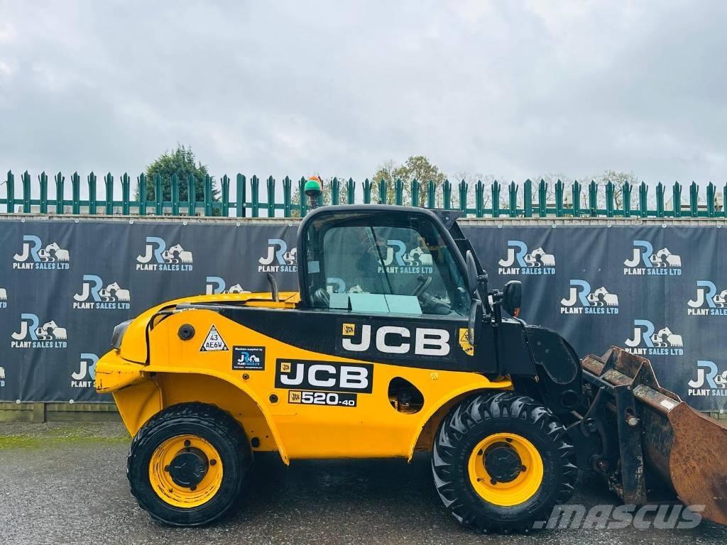 JCB 520-40 伸缩臂叉装车|叉装车