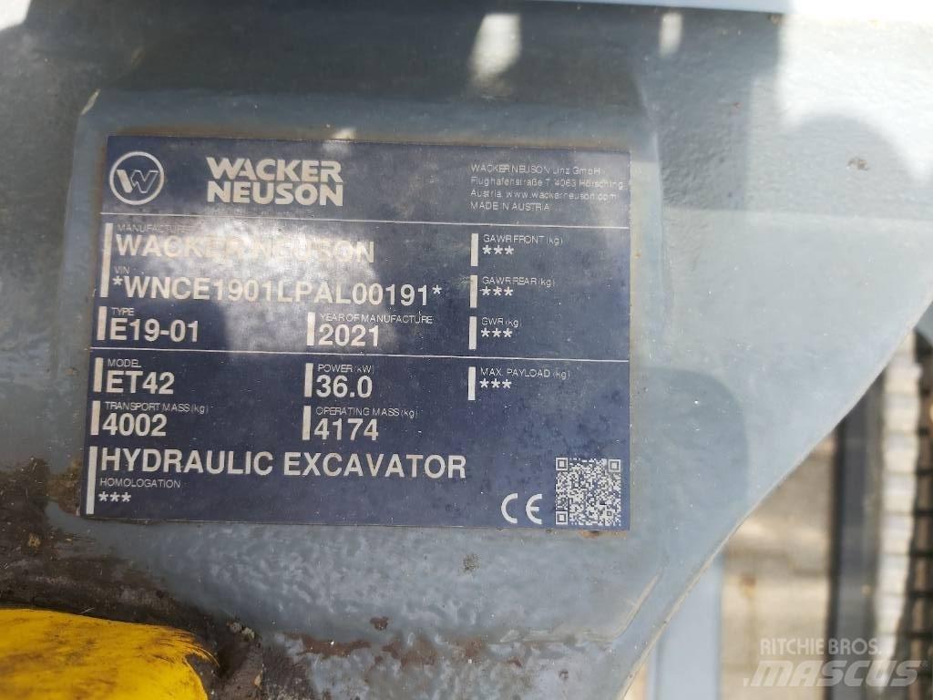 Wacker Neuson ET42 履带挖掘机