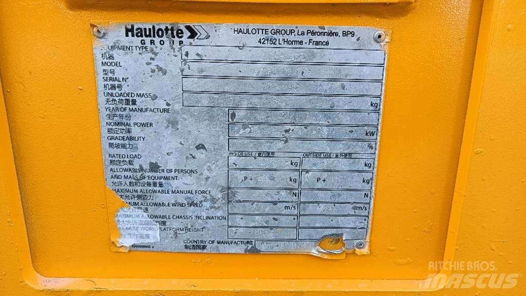 Haulotte OPTIMUM 8 剪叉式升降机