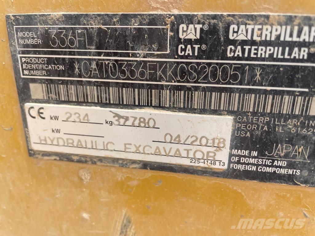 CAT 336FL 履带挖掘机