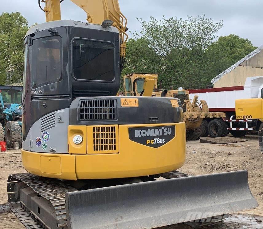 Komatsu PC 78 us 中型挖掘机