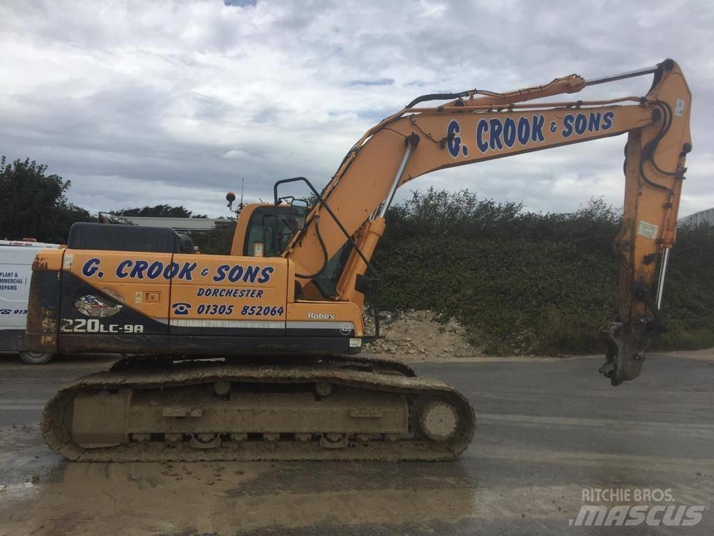 Hyundai Robex 220 LC 履带挖掘机