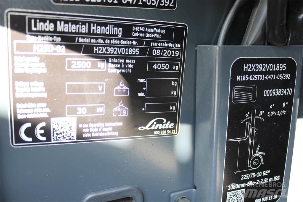 Linde H25D 柴油叉车