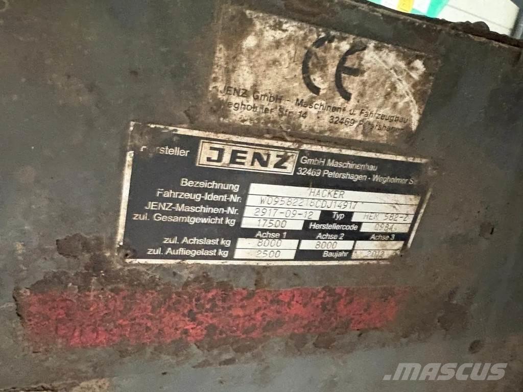JENZ HEM 582Z 木材削片机