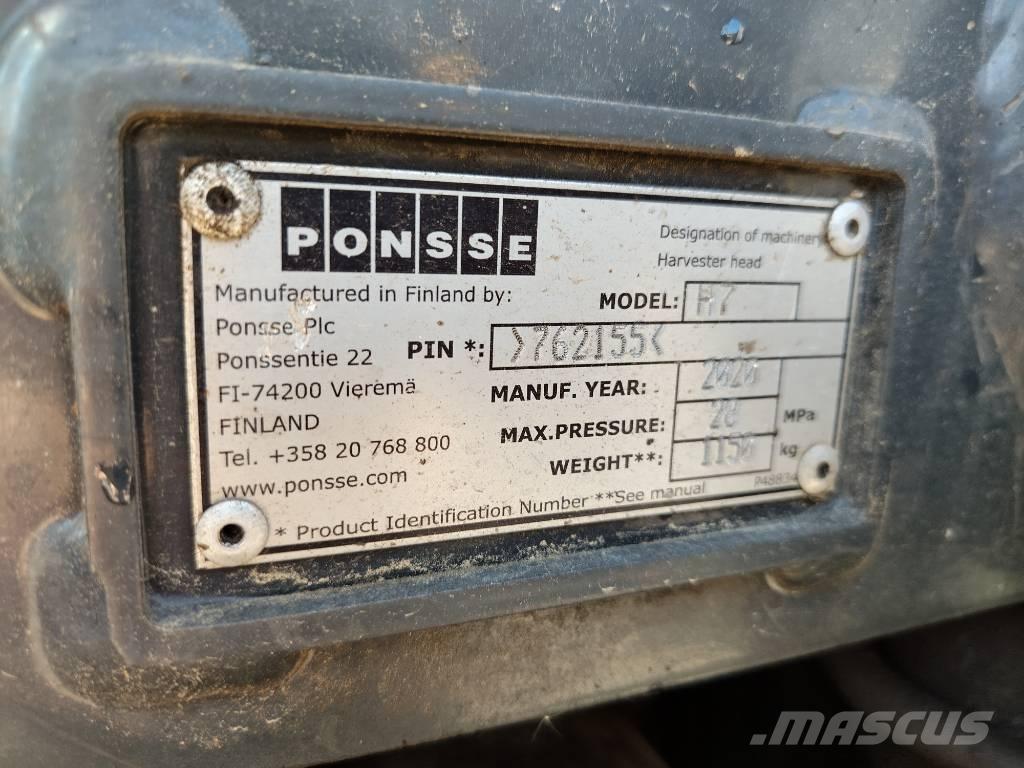 Ponsse Ergo AF H7 收割机