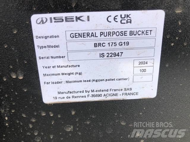 Iseki MX 1.75 BUCKET 路面维护设备-其他