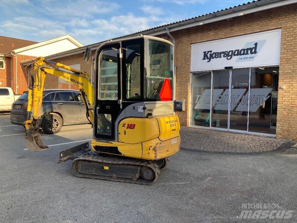 New Holland E 18 C 小型挖掘机