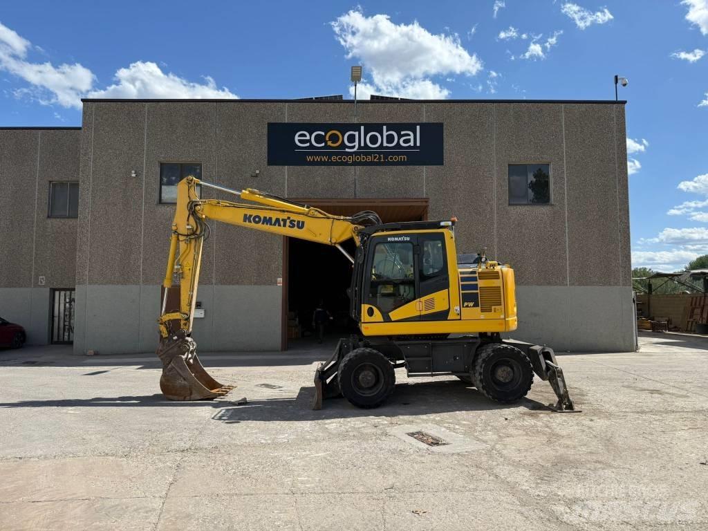 Komatsu PW 148-11 轮式挖掘机
