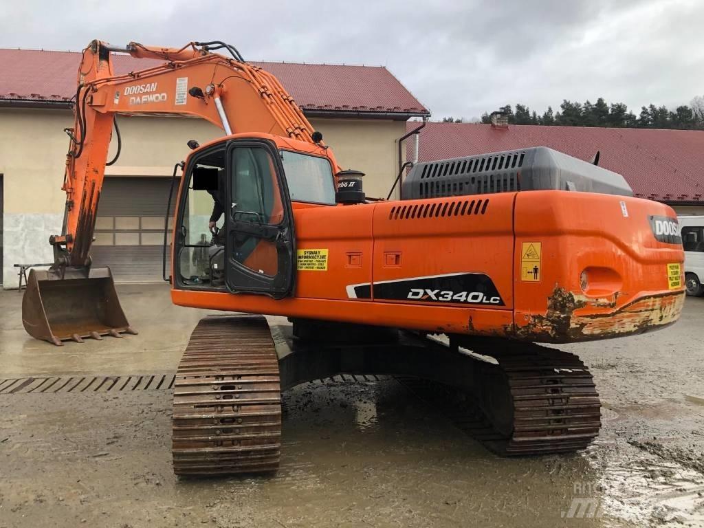 Doosan DX 340 LC 履带挖掘机