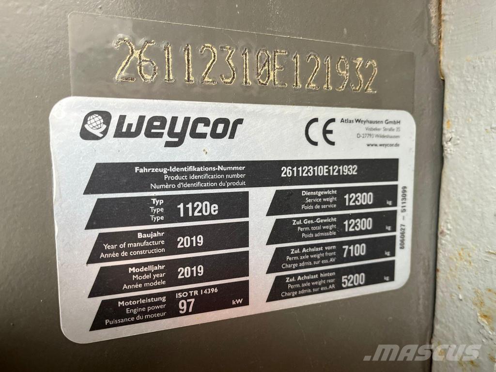 Weycor AW 1120 E 单轮压路机