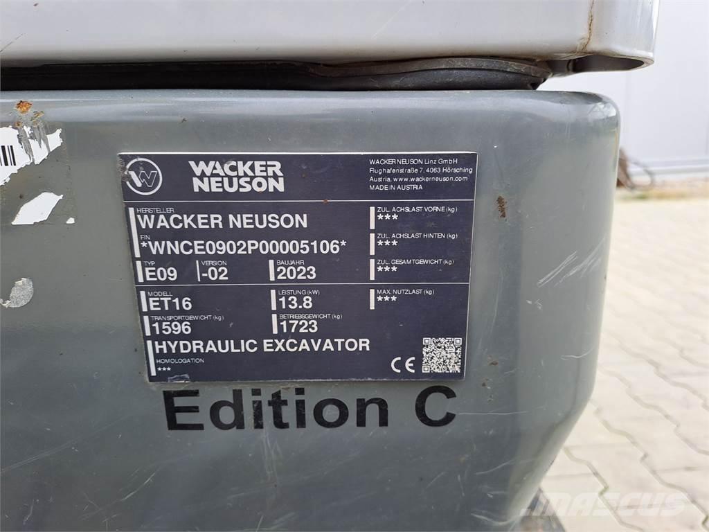 Wacker Neuson ET16 履带挖掘机