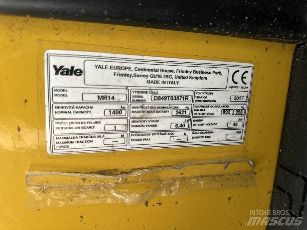 Yale mr14 前移式叉车