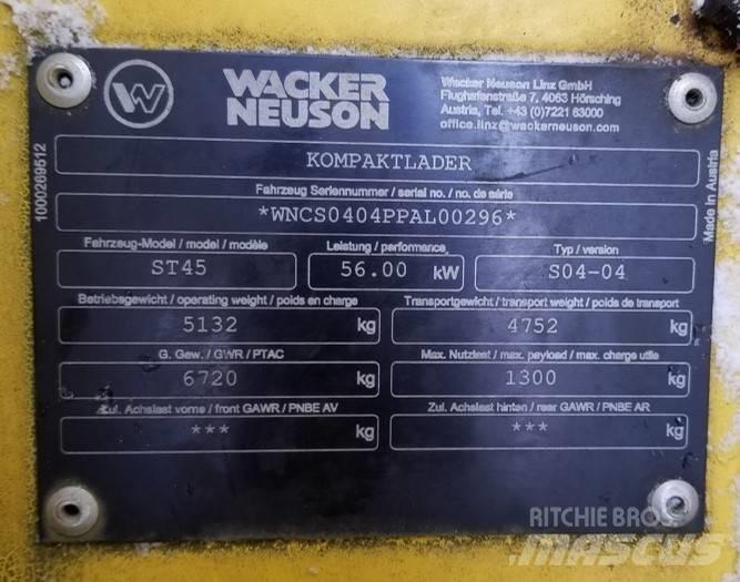 Wacker Neuson ST45 履带式装载机
