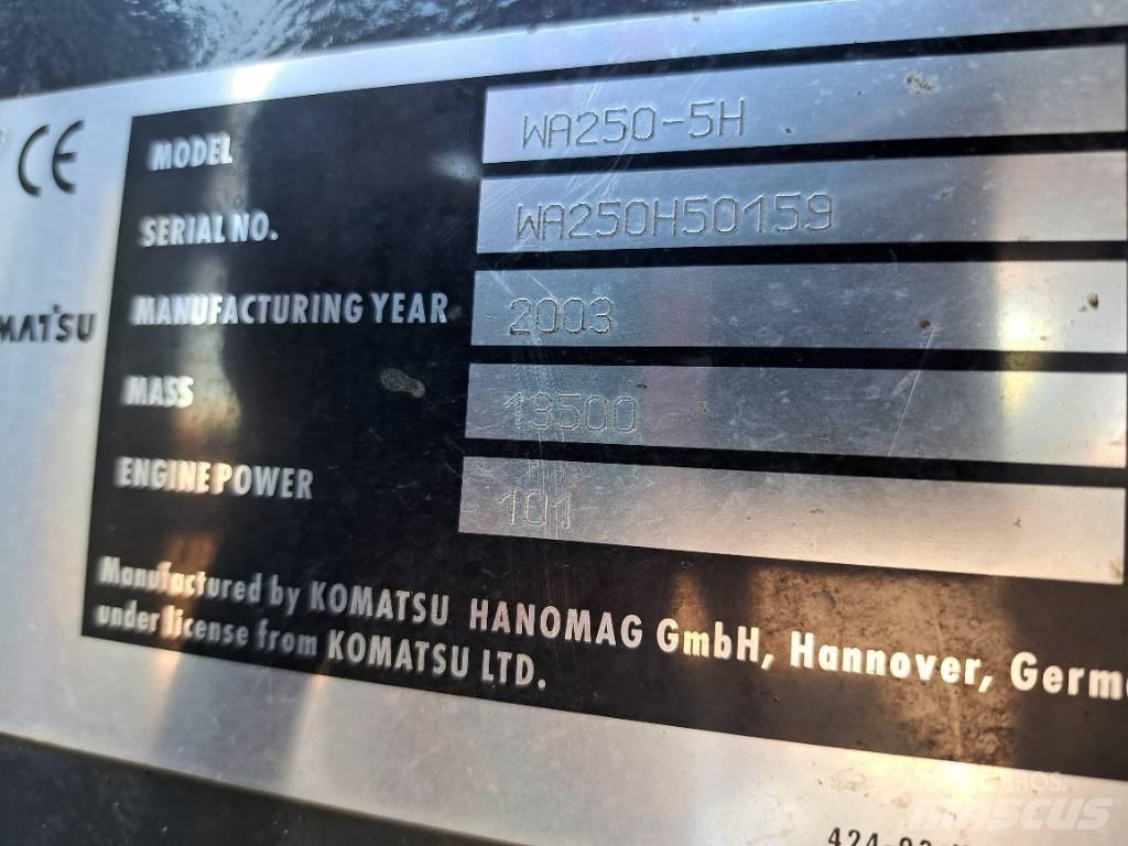 Komatsu WA 250-5H 轮式装载机